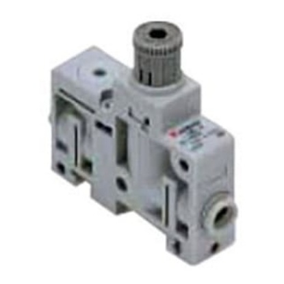 Picture of One-touch Fitting Regulator - 0.05MPa to 0.7MPa, 1Mpa max. input, SMC, ARM5SA-06-A1