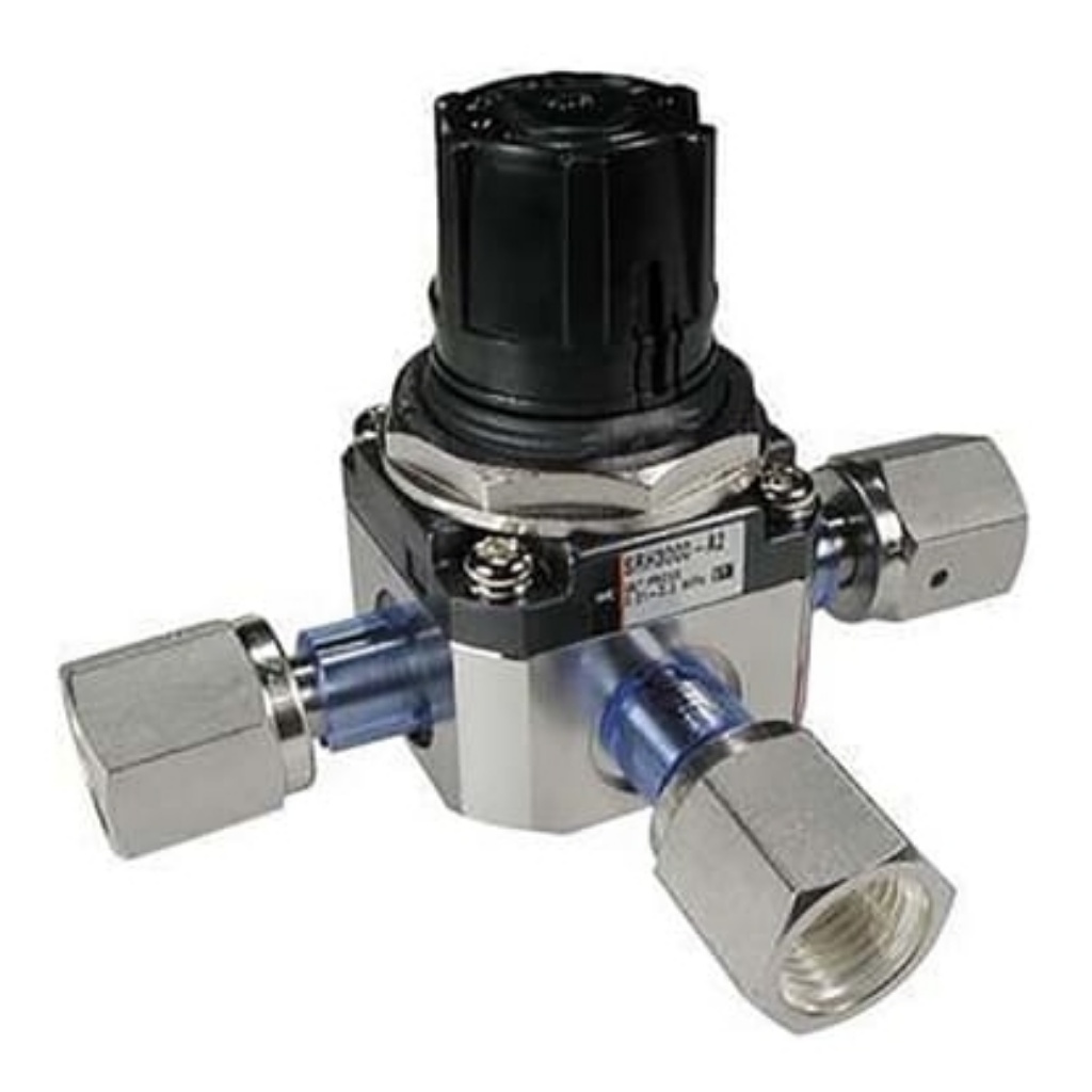 Picture of R 3/8 Pneumatic Regulator - 0.05MPa to 0.7MPa, 3/8in, 1MPa max. input, SMC, SRH4110-03