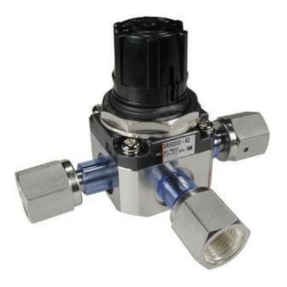 Picture of Rc 1/4 Pneumatic Regulator - 0.02MPa to 0.7MPa, 1/4 in, 1Mpa max. input, SRH3100, SMC, SRH3100-02