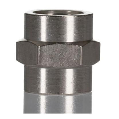 Picture of Bulkhead Threaded Adaptor, R 1/4 Male to R 1/4 Male, Threaded Connection Style, SMC, 2500-1/4