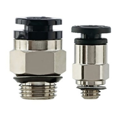 Picture of KA Series Straight Threaded Adaptor to Push In 4 mm, SMC, KAH04-M5