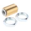 Picture of KQ2 Series Bulkhead Tube-to-Tube Adaptor, Push In 10 mm to Push In 10 mm, Tube-to-Tube Connection Style, SMC, KQ2E10-00A