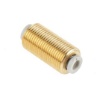 Picture of KQ2 Series Bulkhead Tube-to-Tube Adaptor, Push In 4 mm to Push In 4 mm, Tube-to-Tube Connection Style, SMC, KQ2E04-00A
