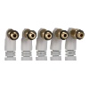 Picture of KQ2 Series Elbow Threaded Adaptor, M5 Male to Push In 4 mm, Threaded-to-Tube Connection Style, SMC, KQ2L04-M5A