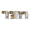 Picture of KQ2 Series Elbow Threaded Adaptor, M6 Male to Push In 6 mm, Threaded-to-Tube Connection Style, SMC, KQ2L06-M6A