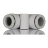 Picture of KQ2 Series Elbow Tube-toTube Adaptor, Push In 6 mm to Push In 6 mm, Tube-to-Tube Connection Style, SMC, KQ2L06-00A