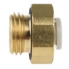 Picture of KQ2 Series Straight Threaded Adaptor, G 1/4 Male to Push In 6 mm, Threaded-to-Tube Connection Style, SMC, KQ2H06-G02A