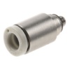 Picture of KQ2 Series Straight Threaded Adaptor, M3 Male to Push In 4 mm, Threaded-to-Tube Connection Style, SMC, KQ2S04-M3G