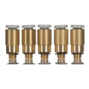 Picture of KQ2 Series Straight Threaded Adaptor, M5 Male to Push In 4 mm, Threaded-to-Tube Connection Style, SMC, KQ2S04-M5A