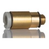 Picture of KQ2 Series Straight Threaded Adaptor, M5 Male to Push In 4 mm, Threaded-to-Tube Connection Style, SMC, KQ2S04-M5A