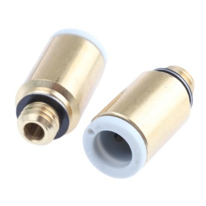 Picture of KQ2 Series Straight Threaded Adaptor, M6 Male to Push In 6 mm, Threaded-to-Tube Connection Style, SMC, KQ2S06-M6A