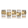 Picture of KQ2 Series Straight Threaded Adaptor, R 1/4 Male to Push In 8 mm, Threaded-to-Tube Connection Style, SMC, KQ2H08-02AS