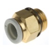 Picture of KQ2 Series Straight Threaded Adaptor, Uni 1/4 Male to Push In 8 mm, Threaded-to-Tube Connection Style, SMC, KQ2H08-U02A
