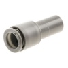 Picture of KQ2 Series Straight Tube-to-Tube Adaptor, Push In 10 mm to Push In 12 mm, Tube-to-Tube Connection Style, SMC, KQ2R10-12A