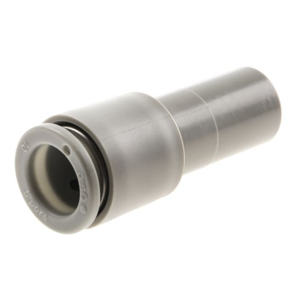 Picture of KQ2 Series Straight Tube-to-Tube Adaptor, Push In 10 mm to Push In 12 mm, Tube-to-Tube Connection Style, SMC, KQ2R10-12A