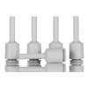 Picture of KQ2 Series Reducer Nipple, Push In 6 mm to Push In 4 mm, Tube-to-Tube Connection Style, SMC, KQ2R06-04A