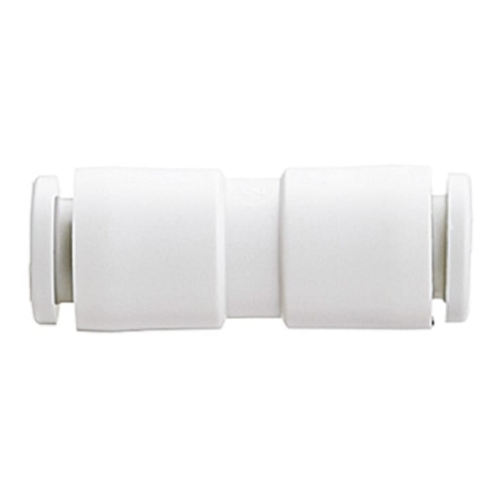 Picture of KQ2 Series Straight Tube-to-Tube Adaptor, Push In 3.2 mm to Push In 3.2 mm, Tube-to-Tube Connection Style, SMC, KQ2H23-00A