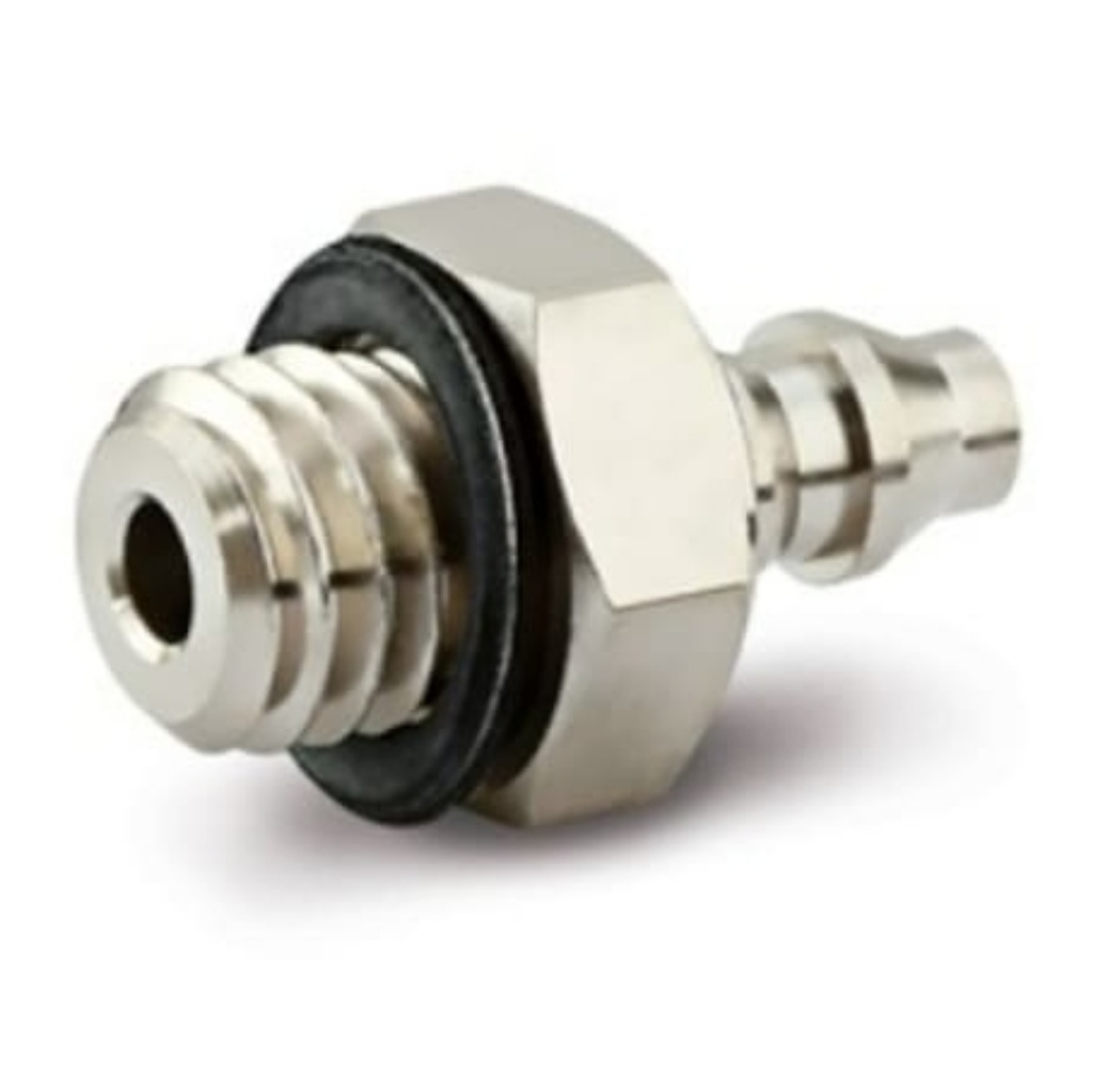 Picture of M Series Straight Threaded Adaptor, M5 Male to Push In 3 mm, Threaded-to-Tube Connection Style, SMC, M-5AU-3