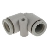 Picture of KQ2 Series Elbow Tube-toTube Adaptor, Push In 10 mm to Push In 10 mm, Tube-to-Tube Connection Style, SMC, KQ2L10-00A