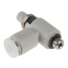 Picture of AS-FG Series Threaded Speed Controller, M5 x 0.8 Male Inlet Port x M5 x 0.8 Male Outlet Port x 4mm Tube Outlet Port, SMC, AS1201FG-M5-04