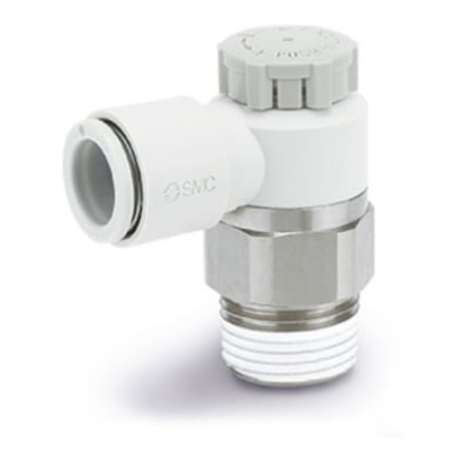Picture of AS Series Speed Controller, G 1/4 Inlet Port x 8mm Tube Outlet Port, SMC, AS2201F-G02-08A