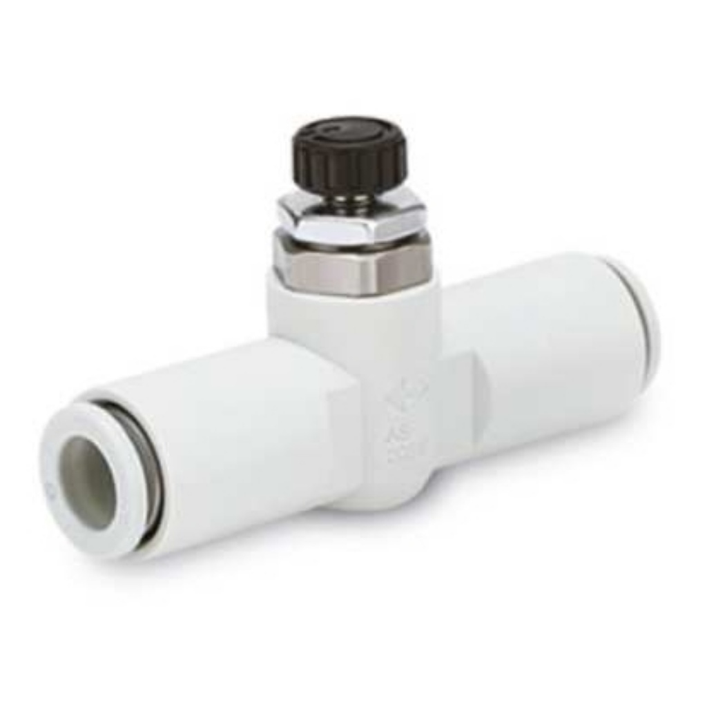 Picture of AS Series Threaded Fitting, 3.2mm Tube Inlet Port x 3.2mm Tube Outlet Port, AS*1FM Series, SMC, AS1001FM-23
