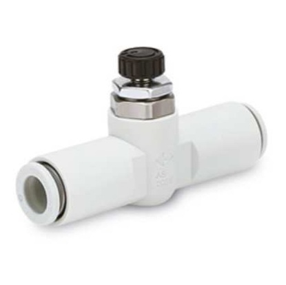 Picture of AS Series Threaded Fitting, 3.2mm Tube Inlet Port x 3.2mm Tube Outlet Port, AS*1FM Series, SMC, AS1001FM-23