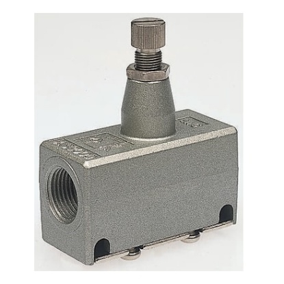 Picture of AS Series Threaded Flow Regulator, G 1/4 Female Inlet Port x G 1/4 Female Outlet Port, SMC, EAS2000-F02