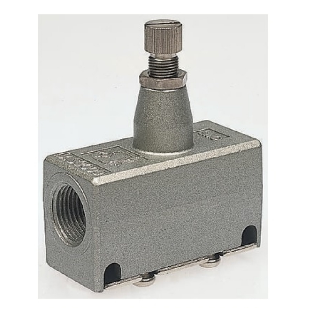 Picture of AS Series Threaded Flow Regulator, G 1/8 Female Inlet Port x G 1/8 Female Outlet Port, SMC, EAS2000-F01