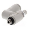 Picture of AS Series Threaded Flow Regulator, M5 x 0.8 Male Inlet Port x M5 x 0.8 Male Outlet Port x 4mm Tube Outlet Port, SMC, AS1301F-M5-04