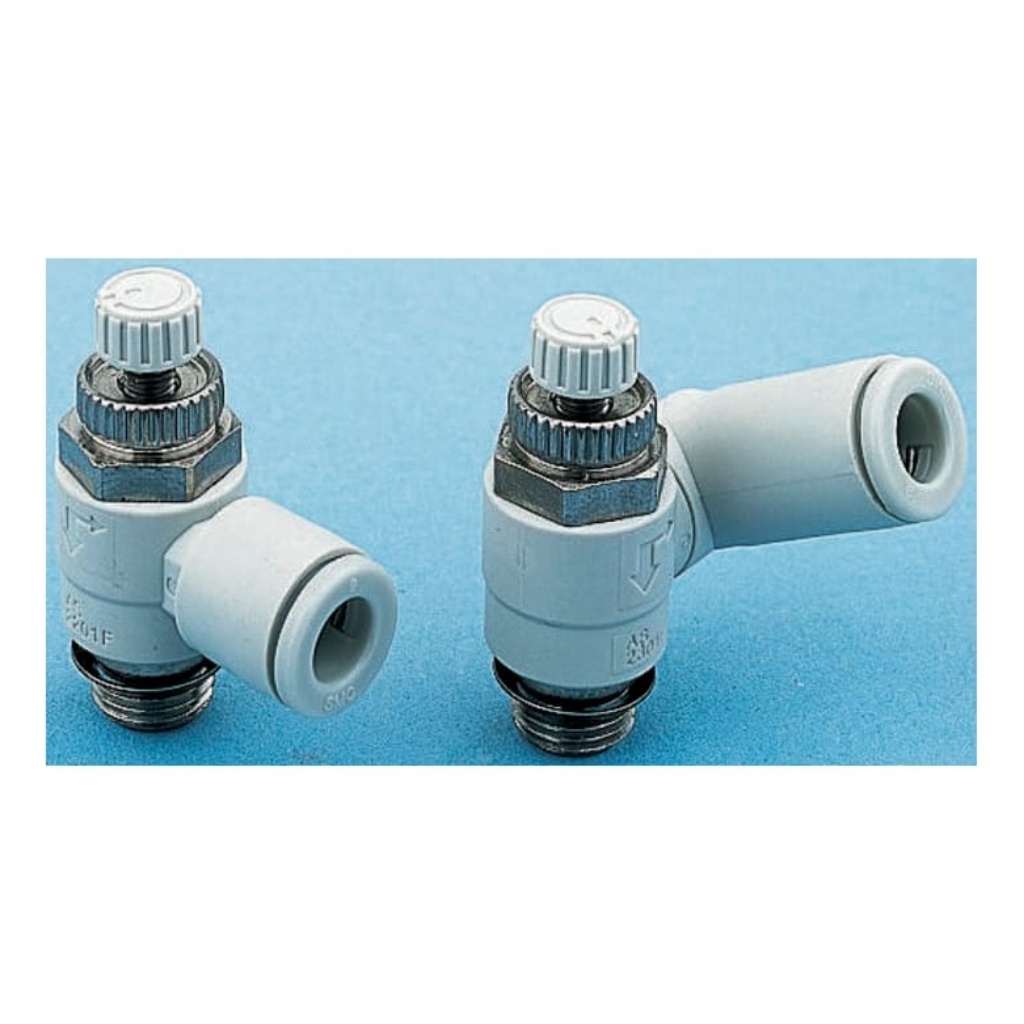 Picture of AS Series Threaded Flow Regulator x 12mm Tube Outlet Port, SMC, AS4201F-U04-12