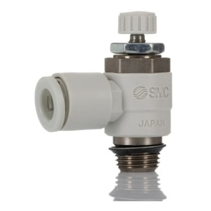 Picture of AS Series Threaded Flow Regulator x 6mm Tube Outlet Port, SMC, AS2201F-U01-06