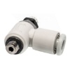 Picture of AS Series Threaded Speed Controller, 4mm Tube Inlet Port x 4mm Tube Outlet Port, SMC, AS1211F-M5-04