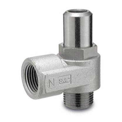 Picture of AS Series Threaded Speed Controller, R 1/8 Inlet Port x G 1/8 Outlet Port, SMC, AS2200-F01-SD