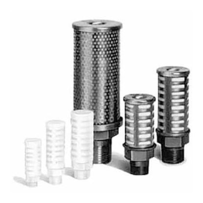 Picture of AN PE 1MPa Pneumatic Silencer, Threaded, R 2 Male, SMC, AN900-20