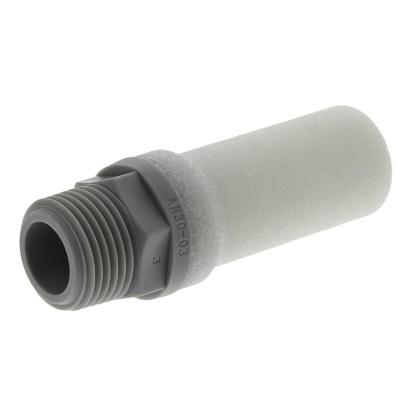 Picture of AN Resin 1MPa Pneumatic Silencer, Threaded, R 3/8 Male, SMC, AN30-03