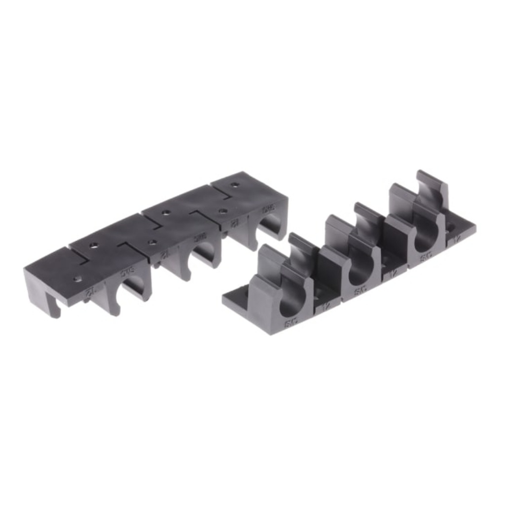 Picture of 6 Tubes PP Tube Clip, For Tube Diam. 12mm, SMC, TM-12