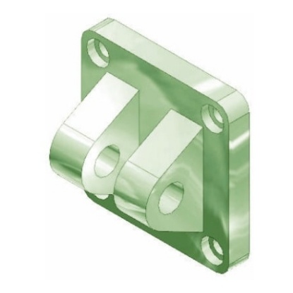Picture of Double Rear Clevis , To Fit 40mm Bore Size, SMC, DS5040