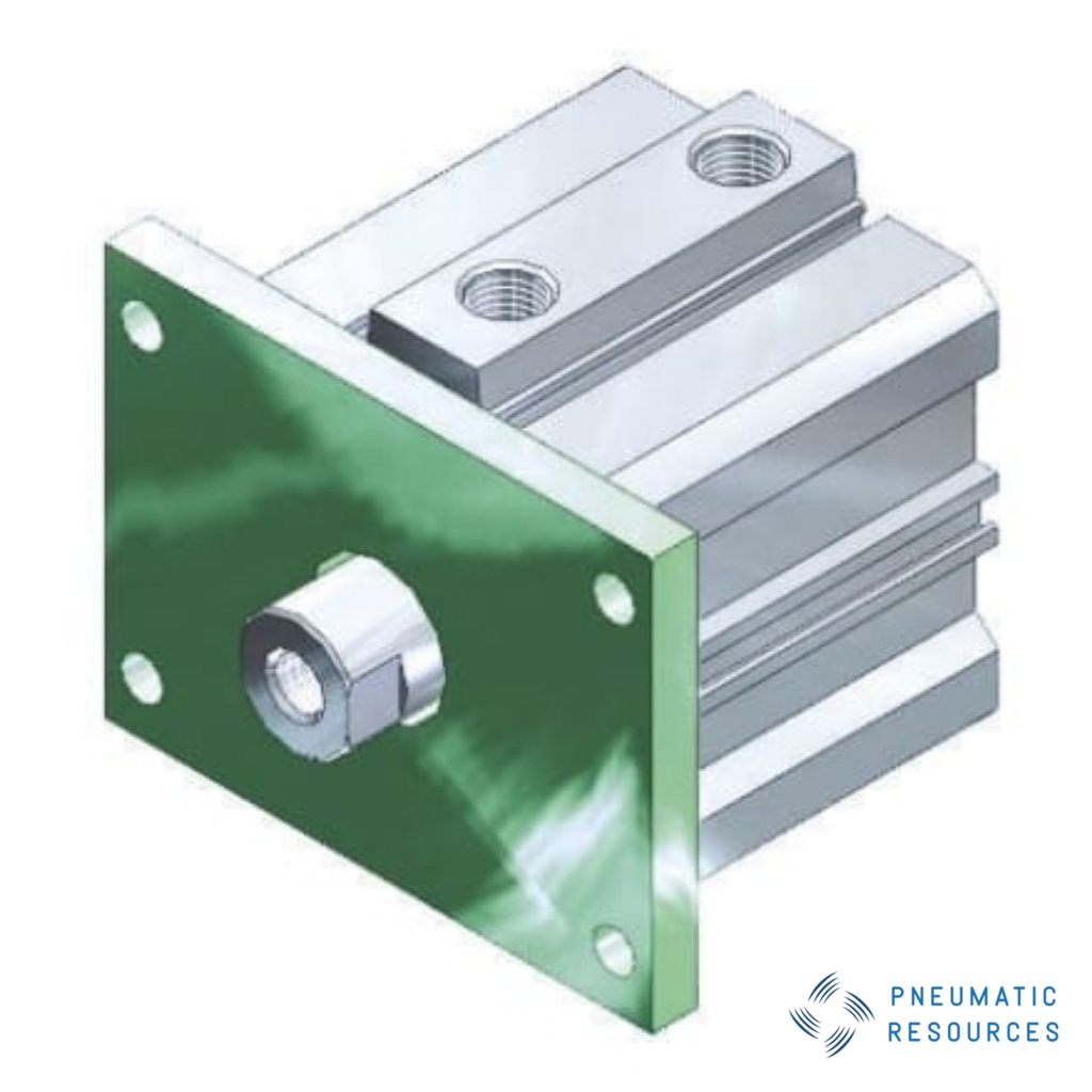 Picture of Flange , To Fit 25mm Bore Size, SMC, CQS-F025