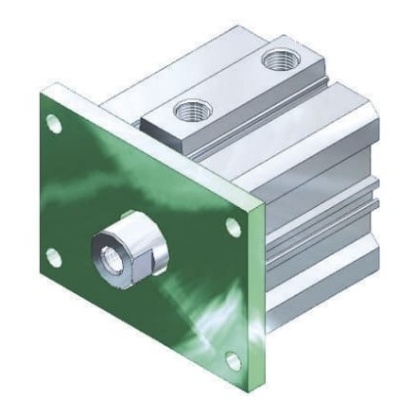 Picture of Flange , To Fit 50mm Bore Size, SMC, CQ-F050