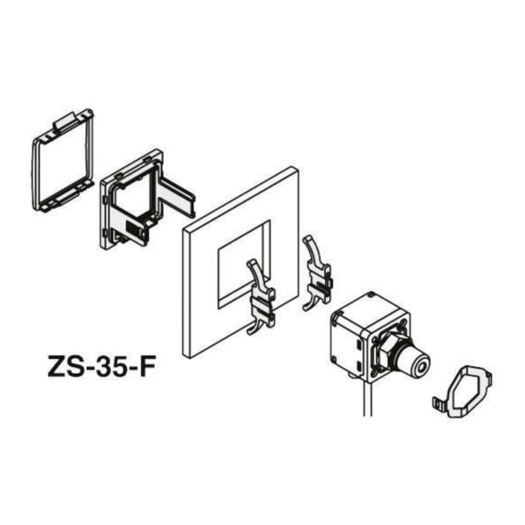 Picture of Panel Mount , SMC, ZS-35-F