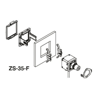 Picture of Panel Mount , SMC, ZS-35-F