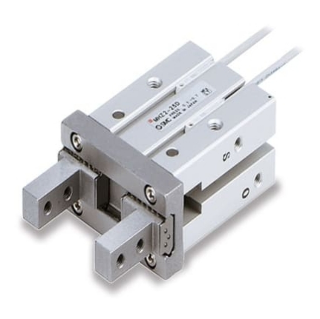 Picture of 2 Finger Double Action Pneumatic Gripper, , Parallel Gripping Type, SMC, MHZ-A3202
