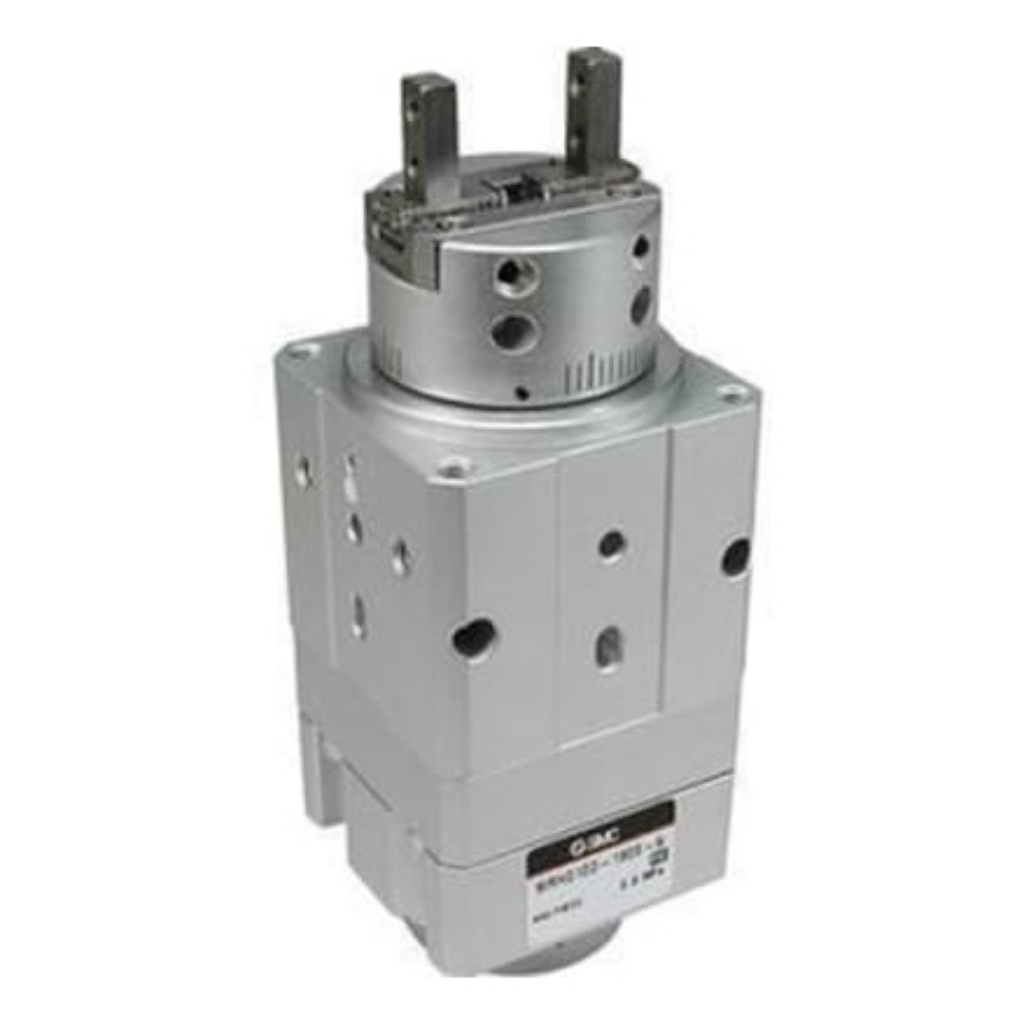 Picture of 2 Finger Double Action Pneumatic Gripper, , Parallel Gripping Type, SMC, MRHQ20D-180S-N