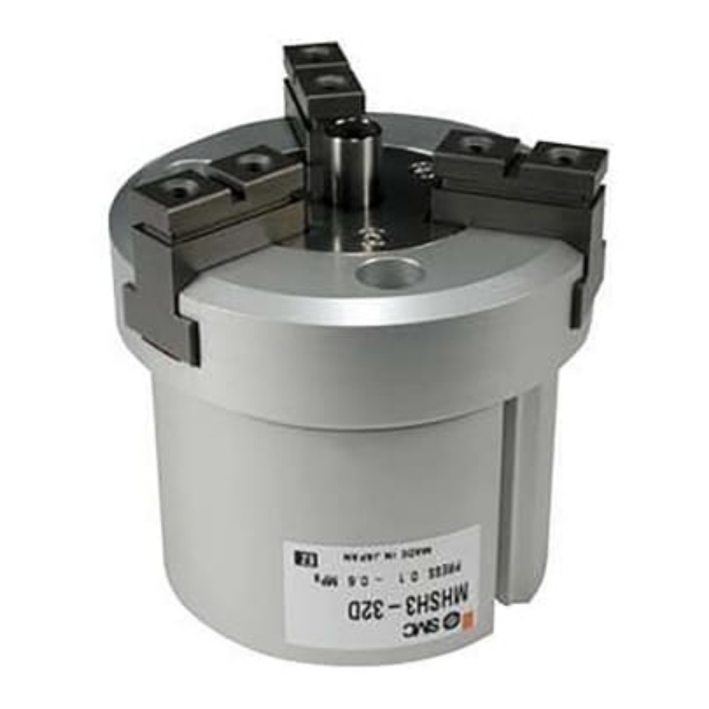 Picture of 3 Finger Double Action Pneumatic Gripper, , Parallel Gripping Type, SMC, MHSH3-50D