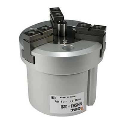 Picture of 3 Finger Double Action Pneumatic Gripper, , Parallel Gripping Type, SMC, MHSH3-50D