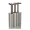 Picture of Pneumatic Guided Cylinder - 20mm Bore, 50mm Stroke, MGQ Series, Double Acting, SMC, MGQM20-50