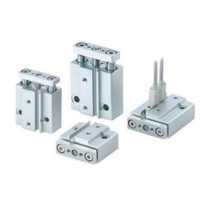 Picture of Guide Cylinder - 6mm Bore, 15mm Stroke, MGJ Series, SMC, MGJ6-15