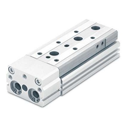 Picture of Pneumatic Compact Cylinder - 12mm Bore, 10mm Stroke, MXQ Series, Double Acting, SMC, MXQ12-10