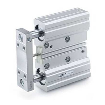 Picture of Pneumatic Compact Cylinder - 20mm Bore, 100mm Stroke, JMGP Series, Double Acting, SMC, JMGPM25-100